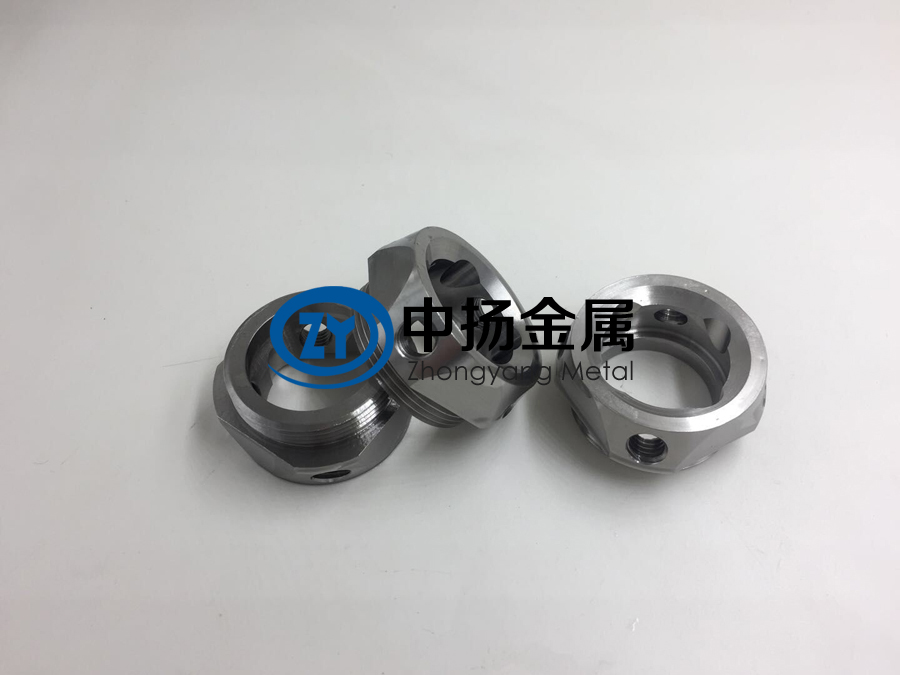 中揚(yáng)金屬定制鈦異形件  鈦異形螺母