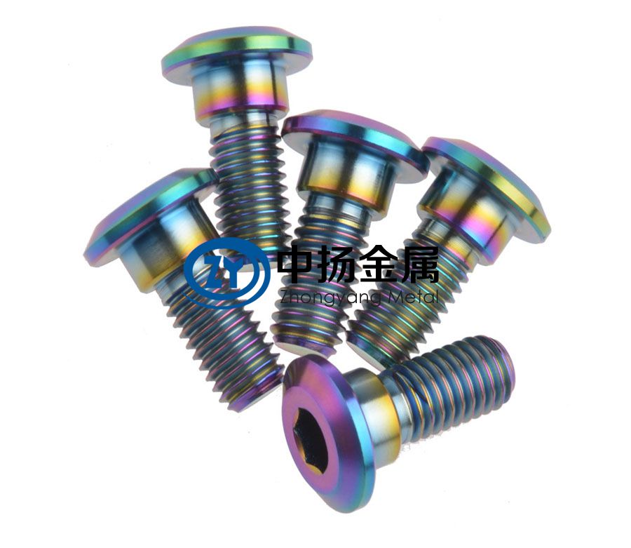 中揚金屬現(xiàn)貨供應鈦六角頭螺栓M10×45 TA2鈦標準件