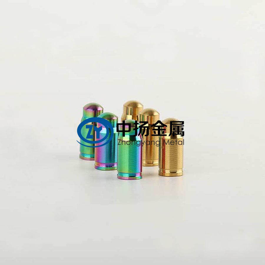 定制自行車騎行配件 鈦合金美式氣嘴帽 輪胎防塵法美嘴氣門芯帽