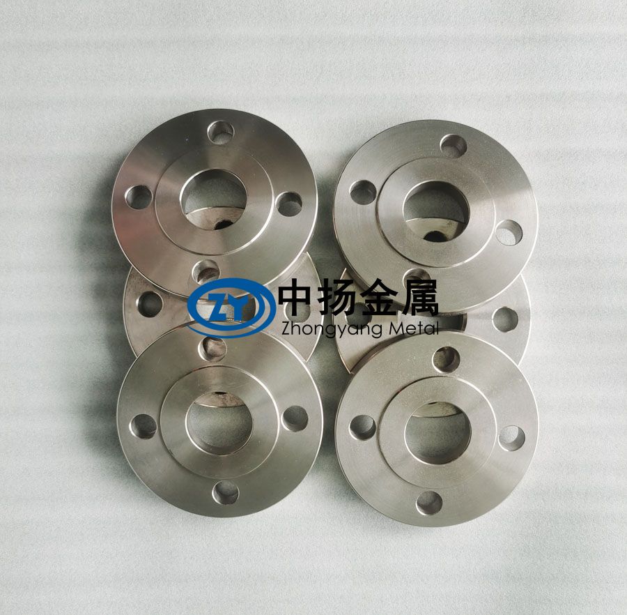 中揚(yáng)金屬現(xiàn)貨供應(yīng)TA1/TA2/TC4對焊鈦法蘭 活套鈦法蘭 螺紋鈦法蘭