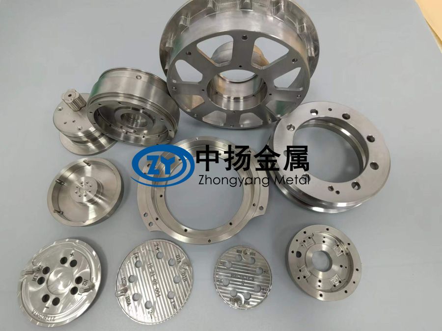 中揚(yáng)金屬定制航空船舶用鈦加工件 鈦鍛件 鈦合金棒 材質(zhì)保證