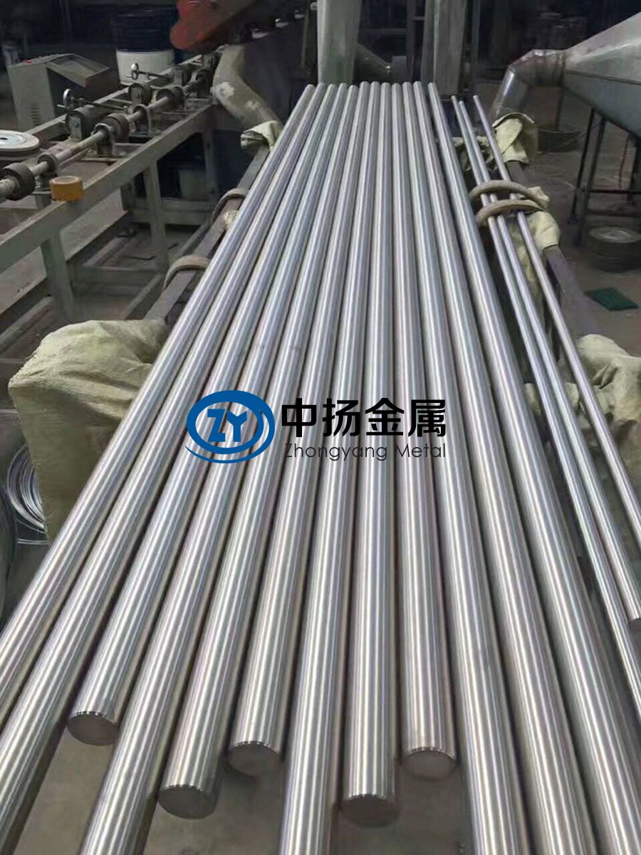 中揚(yáng)金屬定制海水管路船體配件防腐襯里等用TA2鈦棒